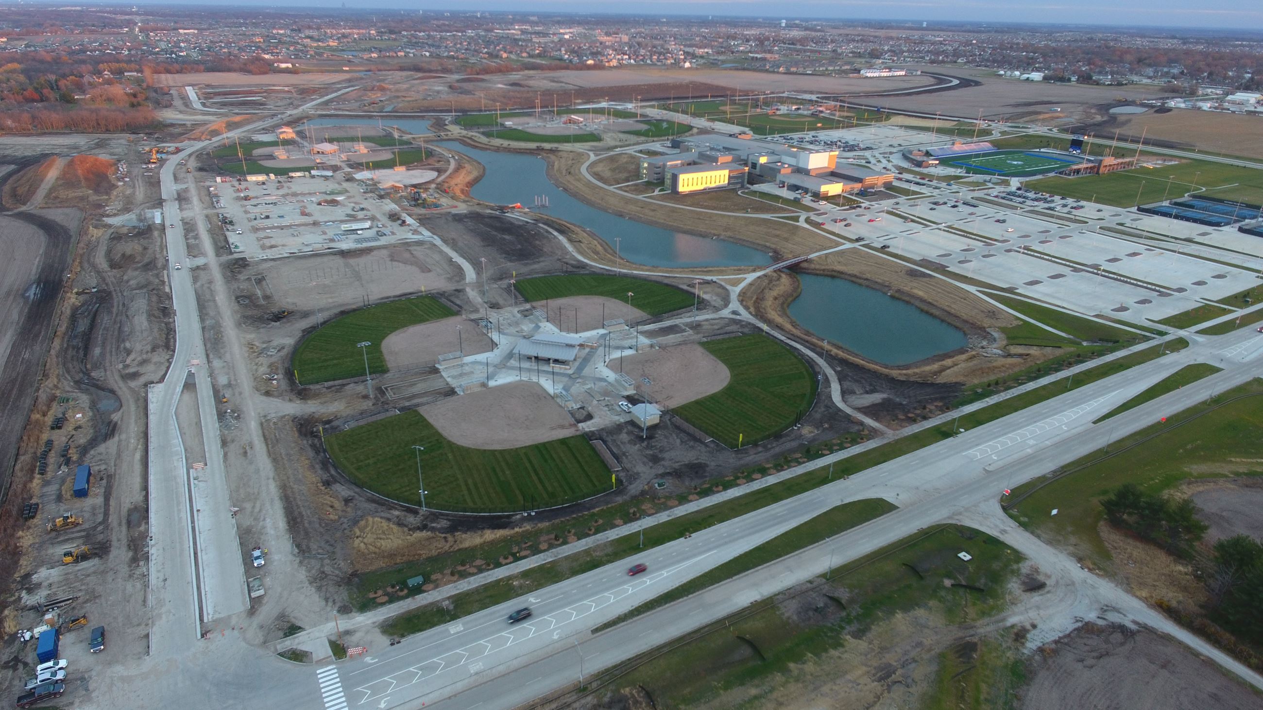 triumph park all fields turfed nov 2021