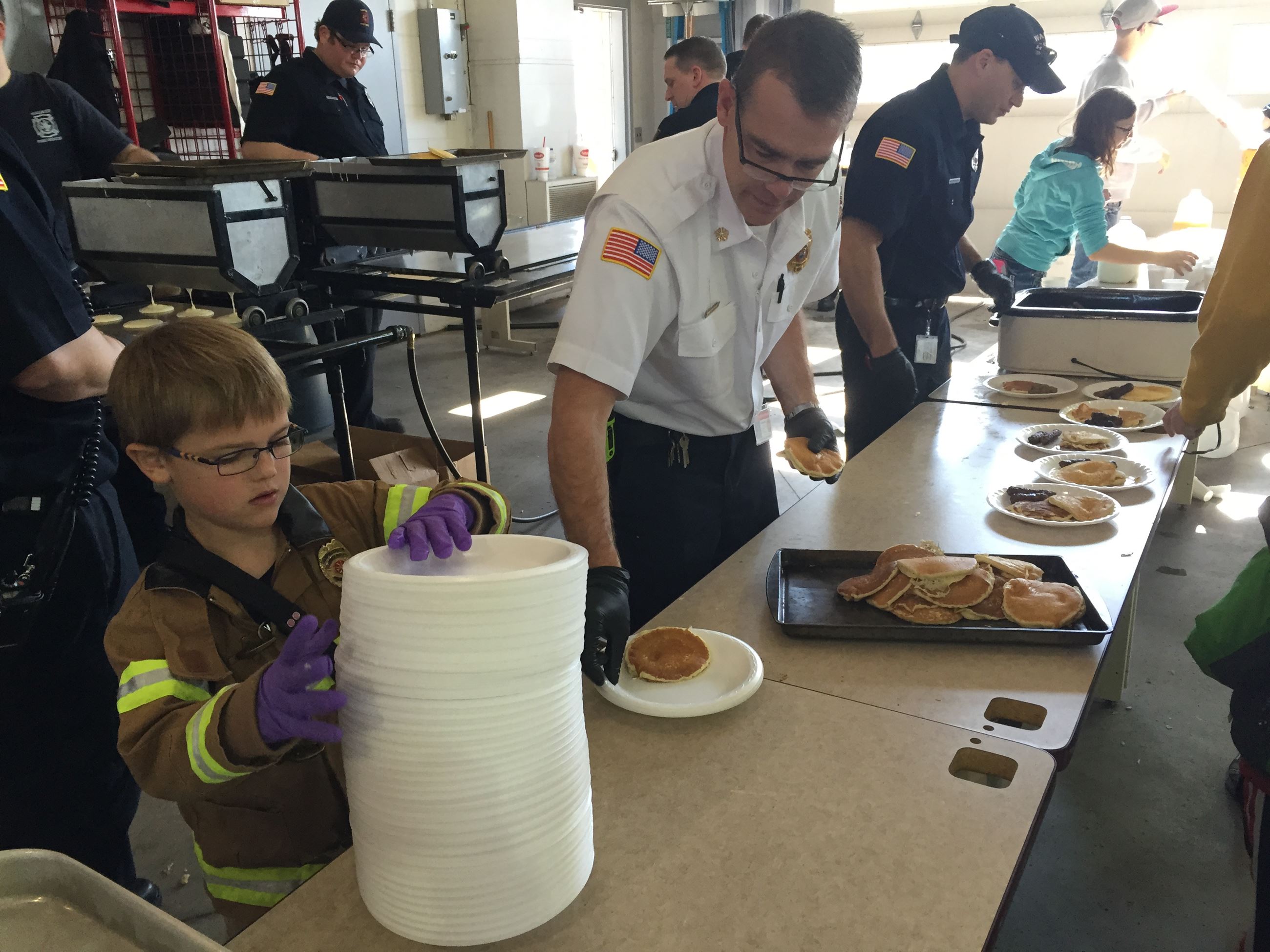 Fire pancake breakfast 2016