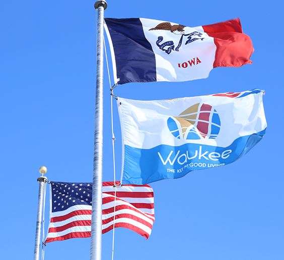 waukee flags