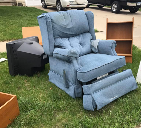 curbside junk