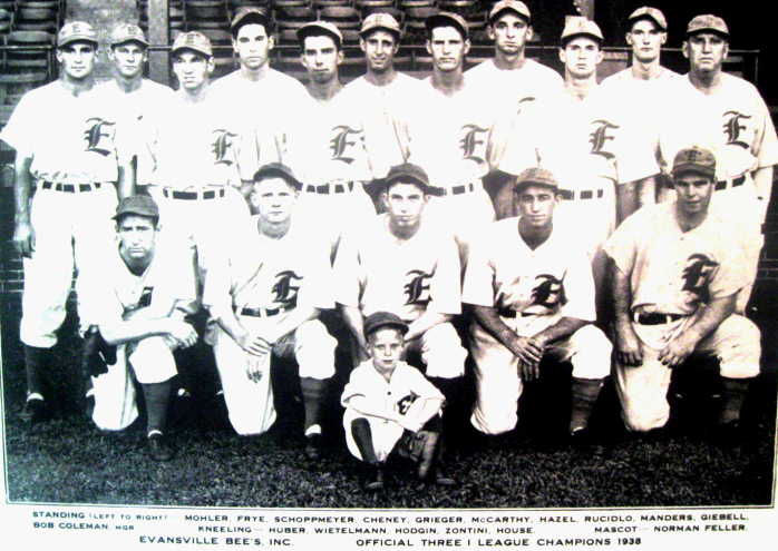 Evansville Bees Team Picture